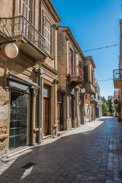 Cyprus - street in central Nicosia