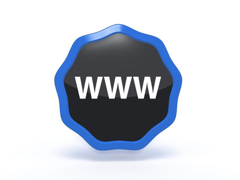 www star icon on white background