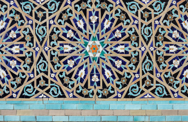 Fototapeta na wymiar Mosaic pattern texture