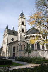 Fototapeta na wymiar Kirche St. Florin, Koblenz, Deutschland