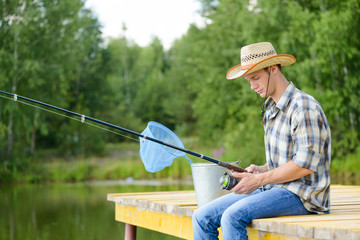 Summer fishing