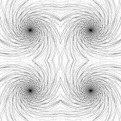 Swirly lines seamless pattern.