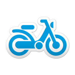 Pegatina simbolo ciclomotor