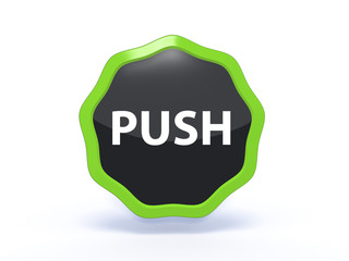 push star icon on white background