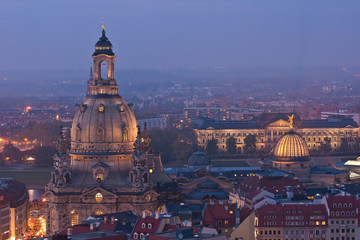 Naklejka premium Dresden Frauenkirche