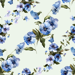 Blue flowers 6