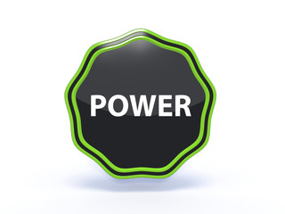 power star icon on white background