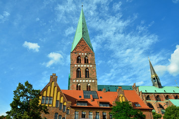 Fototapeta na wymiar St. Petrikirche zu Lübeck