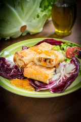 Involtini primavera vegetariani