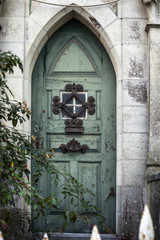 Old wooden gate