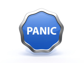 panic star icon on white background