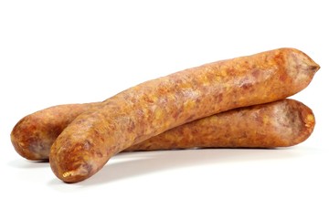 Mettenden isoliert auf weißem Hintergrund