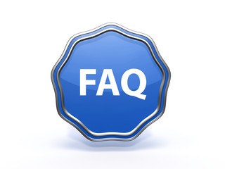 faq star icon on white background