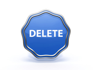 delete star icon on white background