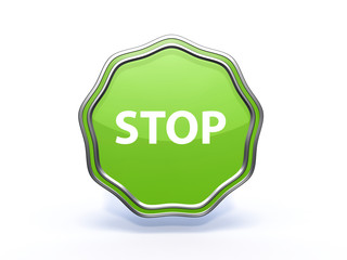 stop star icon on white background