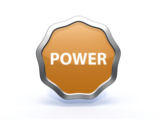 power star icon on white background