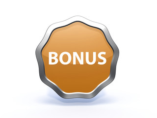 bonus star icon on white background