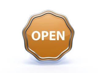 open star icon on white background