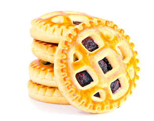 Biscuits with Cherry Jam