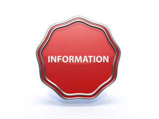 information star icon on white background