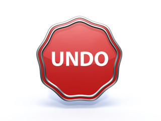 undo star icon on white background