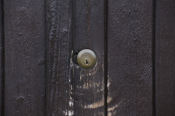 Doorlock at the outside of a gate