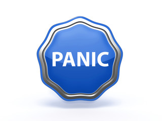 panic star icon on white background