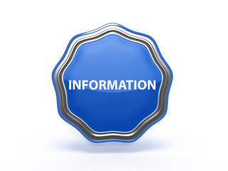 information star icon on white background