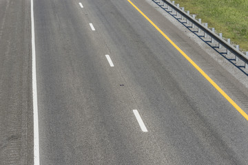 Section of Empty Interstate Highway