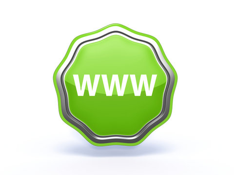 www star icon on white background