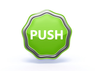 push star icon on white background