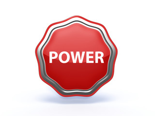power star icon on white background