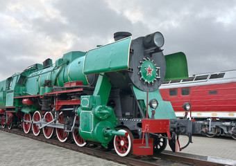 Fototapeta na wymiar Locomotive