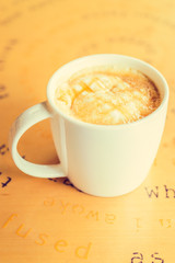 Caramel coffee