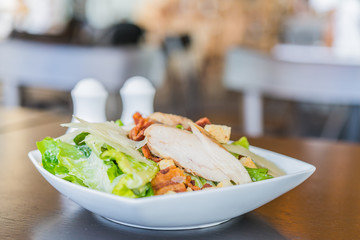 Grilled chicken salad - healthy food