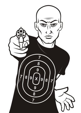 shooting target silhouette images browse 22 779 stock photos vectors and video adobe stock