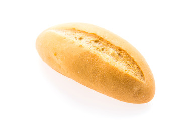 Bread isolated on white