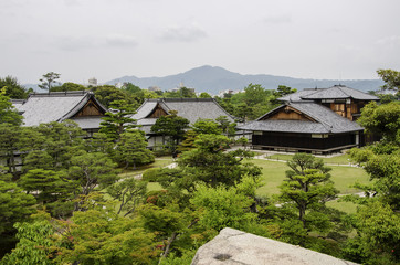 Nijojo Castle in Kyoto, Japan