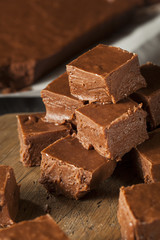 Homemade Dark Chocolate Fudge