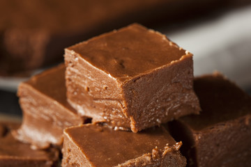 Homemade Dark Chocolate Fudge