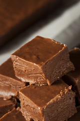 Homemade Dark Chocolate Fudge