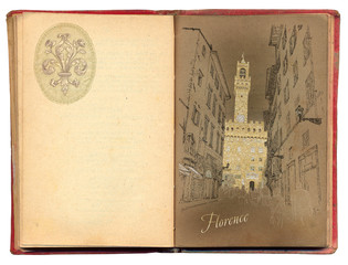 Florence view illustration