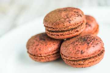 Chocolate macaroon