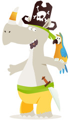 rhinocéros pirate
