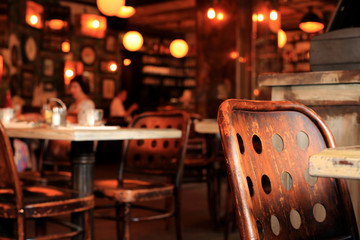 Naklejka premium Café in Paris