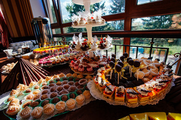 assortment of sweets and pastries