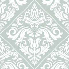 Orient Seamless Vector Pattern. Abstract Background