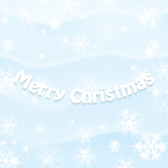 Winter snowy background with place for your text
