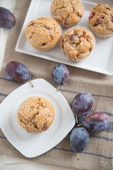 Pflaumen Muffins
