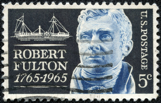 Merican Engineer And Inventor Robert Fulton